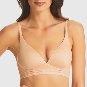 Fine Lines Super Soft Convertible Wire Free Bra Style SO013 Beige Size 34D